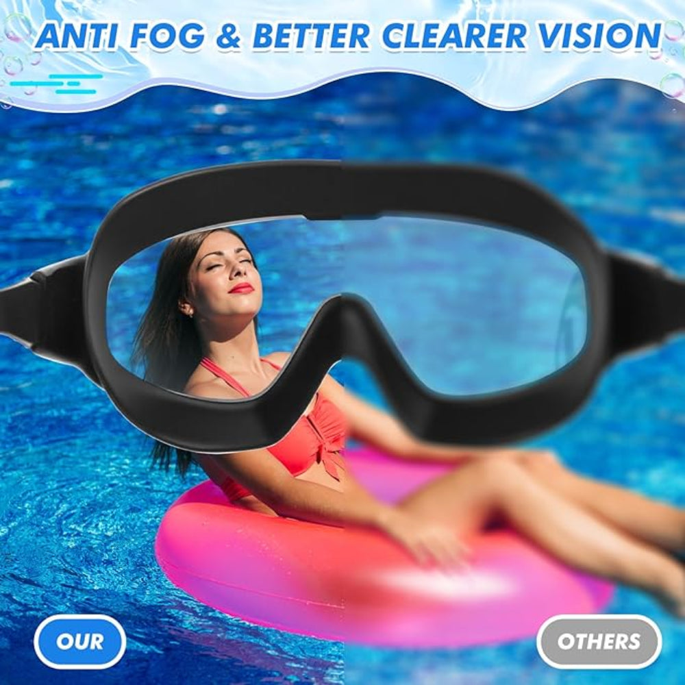 Swim goggles 3-piece set for adults & children | Bowlift