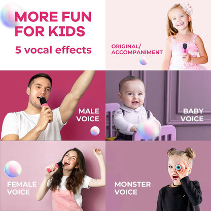 Skanto | Portable Mini Karaoke Machine with Bluetooth Speaker and 2 Wireless Microphones – Veylo