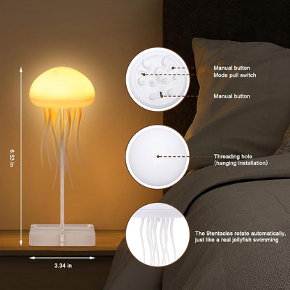 Skanto | LED Mood Lamp | Lifelike Jellyfish Light for Bedroom