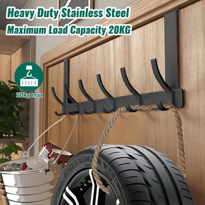 Skanto | Over Door Hook Rack with 6 Hooks