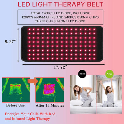 Skanto | Red Light Therapy Belt - Medical Grade Pain Relief for Back and Muscles