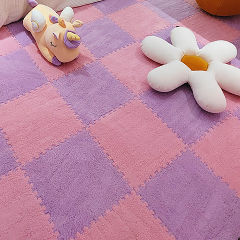 BowLift | Modern Tiles and Carpet Plush Cut Composite Non-Slip Carpet Tiles