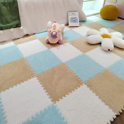 BowLift | Modern Tiles and Carpet Plush Cut Composite Non-Slip Carpet Tiles