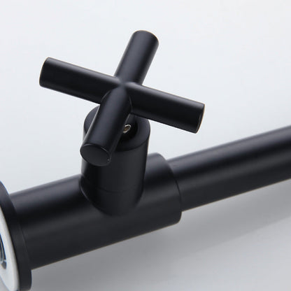 Kalsten | Widely used wall-mounted bathroom sink faucet cross handle low arch faucet