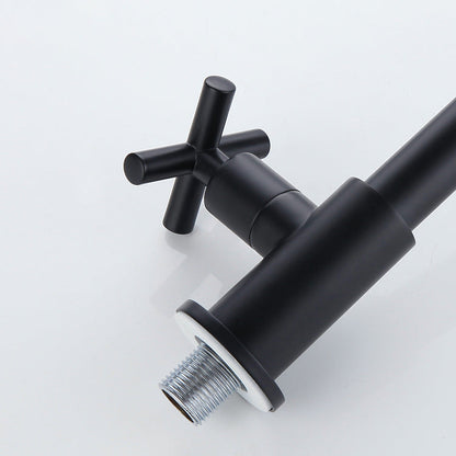 Kalsten | Widely used wall-mounted bathroom sink faucet cross handle low arch faucet