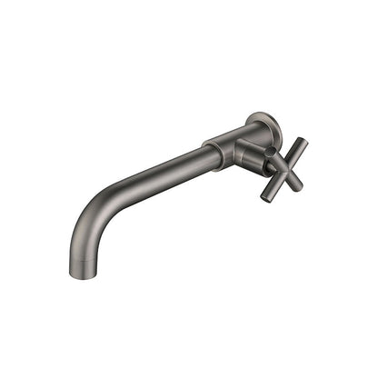 Kalsten | Widely used wall-mounted bathroom sink faucet cross handle low arch faucet