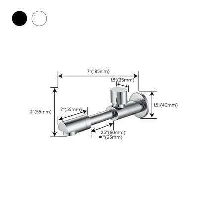 Kalsten | Widely used wall-mounted bathroom sink faucet cross handle low arch faucet