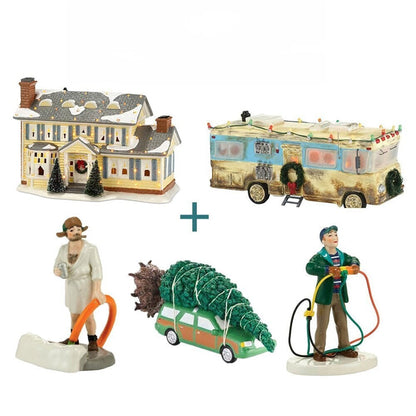 Skanto | Griswold Ceramic Christmas Village House - With Sound, LED & Music Reaction