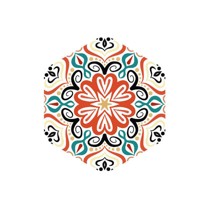BowLift | Plastic Mosaic Tile Wallpaper Hexagonal for Stick-On and Removable Back Wall Tile