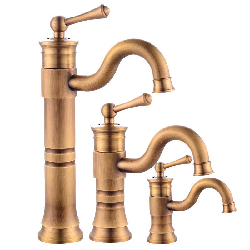 BowLift | Classic basin mixer with swivel spout, single lever basin mixer