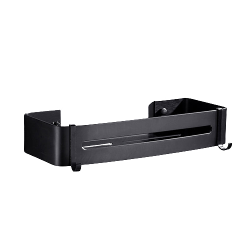 BowLift | Matt Black Modern Bathroom Accessory Set, Set of 3, Bathroom Shelf