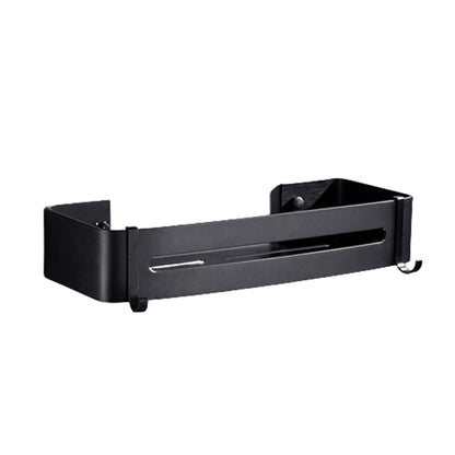 BowLift | Matt Black Modern Bathroom Accessory Set, Set of 3, Bathroom Shelf