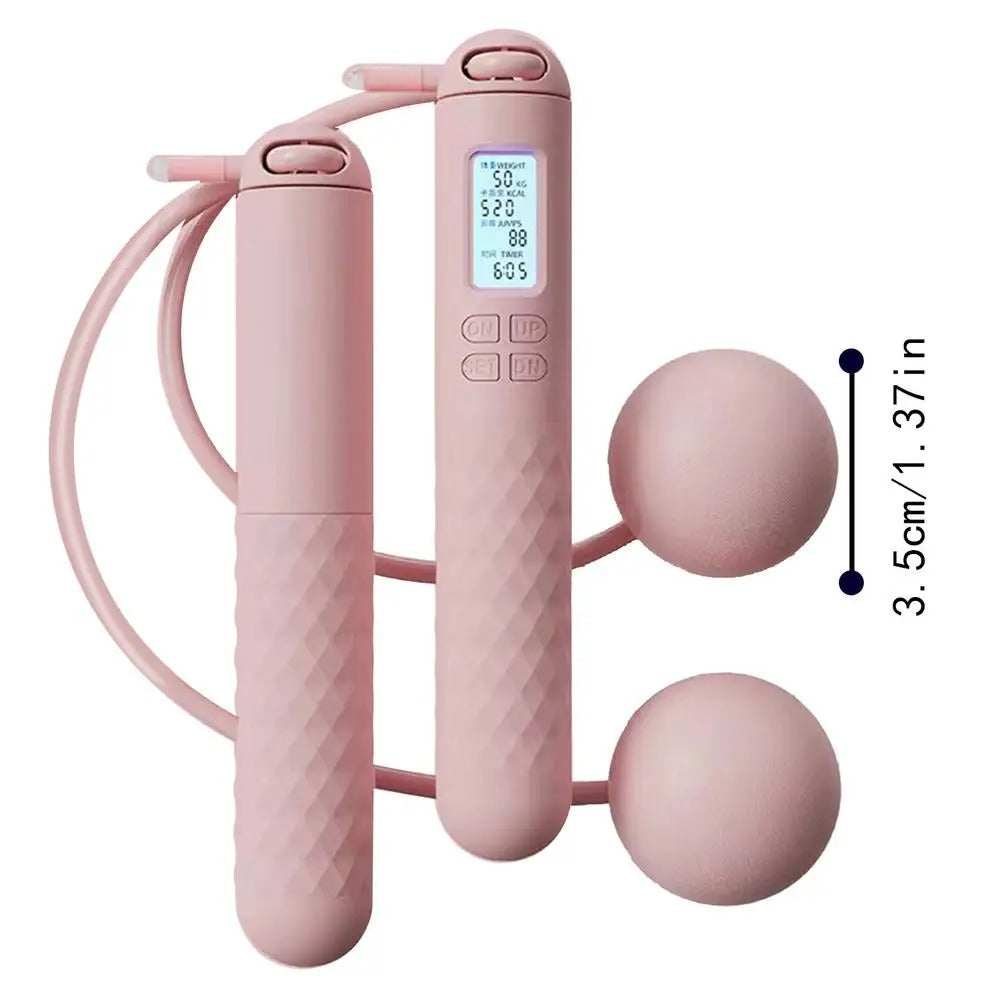Wireless Jump Rope with Counter – Weighted Handles for Home Cardio Workouts | Karnz