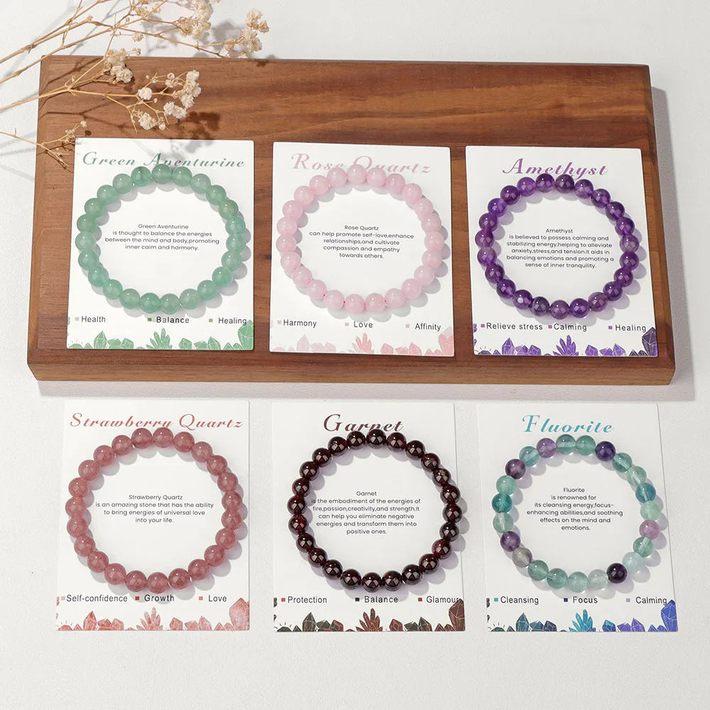Skanto | Natural Crystal Healing Energy Bracelet - Aria