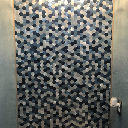 BowLift | Modern Tile-Peel & Stick Metal Mosaic Tile Hexagon Peel & Stick Subway Tile