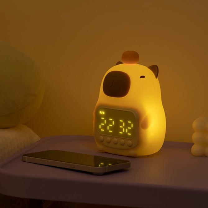 Frendorf | Capybara Companion Night Lamp & Alarm Clock