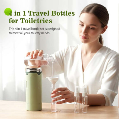 4-in-1 Travel Toiletry Dispenser Bowlift