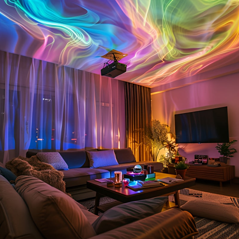 Sandsberg | Magical Light Show Projector – Enchanting, colorful starry sky effect