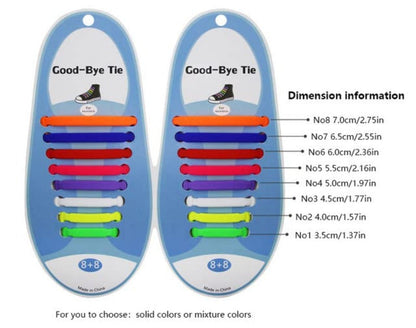 Kalsten | Elastic Silicone No-Tie Shoelaces