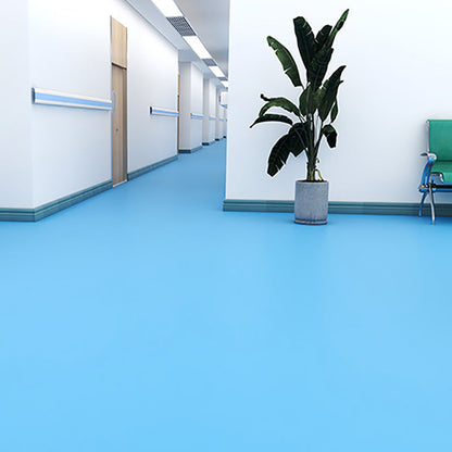 BowLift | Solid Color Plastic Flooring Modern Water-Resistant Square Edge Floor Tiles