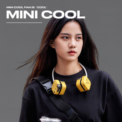 BowLift | Mini Portable Silent Neck Hanging Fan