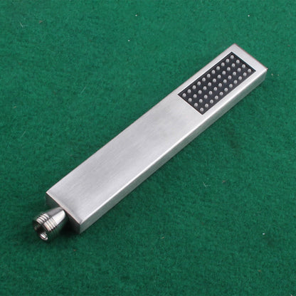 BowLift | Simple Rectangle Shower Head 304 Stainless Steel Hand Shower