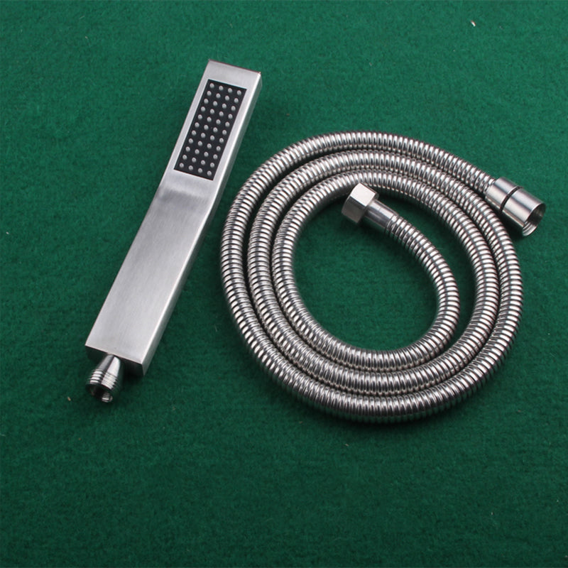 BowLift | Simple Rectangle Shower Head 304 Stainless Steel Hand Shower
