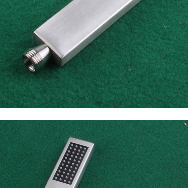 BowLift | Simple Rectangle Shower Head 304 Stainless Steel Hand Shower