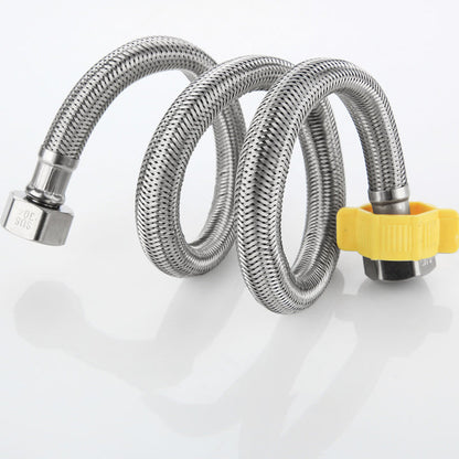 BowLift | 2 holes sink faucet swivel stainless steel single handle central mounted faucet