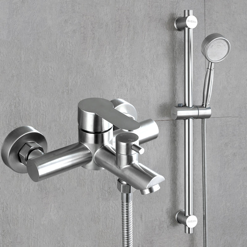 Popular Bathtub Filling Station Trim 304 Stainless Steel Wall-Mounted Bathtub Filling Station