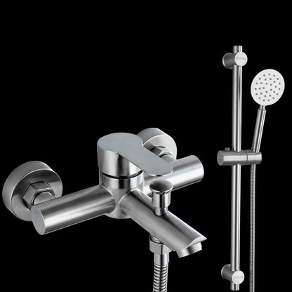 Popular Bathtub Filling Station Trim 304 Stainless Steel Wall-Mounted Bathtub Filling Station