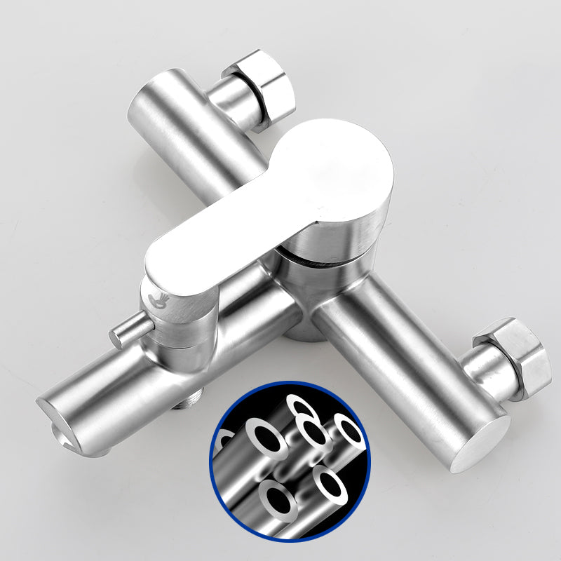 Popular Bathtub Filling Station Trim 304 Stainless Steel Wall-Mounted Bathtub Filling Station