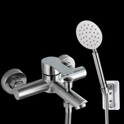 Popular Bathtub Filling Station Trim 304 Stainless Steel Wall-Mounted Bathtub Filling Station