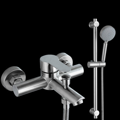Popular Bathtub Filling Station Trim 304 Stainless Steel Wall-Mounted Bathtub Filling Station