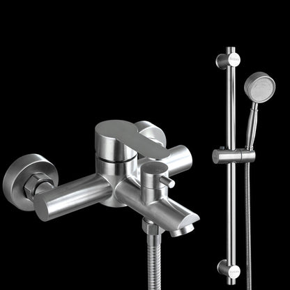 Popular Bathtub Filling Station Trim 304 Stainless Steel Wall-Mounted Bathtub Filling Station