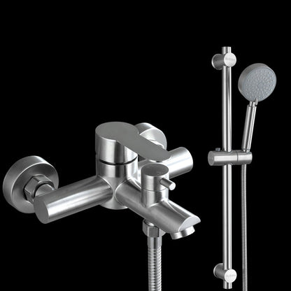 Popular Bathtub Filling Station Trim 304 Stainless Steel Wall-Mounted Bathtub Filling Station
