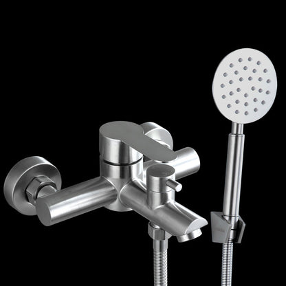 Popular Bathtub Filling Station Trim 304 Stainless Steel Wall-Mounted Bathtub Filling Station
