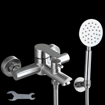 Popular Bathtub Filling Station Trim 304 Stainless Steel Wall-Mounted Bathtub Filling Station