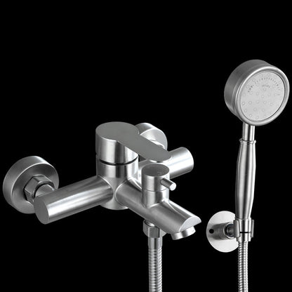Popular Bathtub Filling Station Trim 304 Stainless Steel Wall-Mounted Bathtub Filling Station