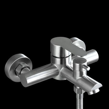 Popular Bathtub Filling Station Trim 304 Stainless Steel Wall-Mounted Bathtub Filling Station