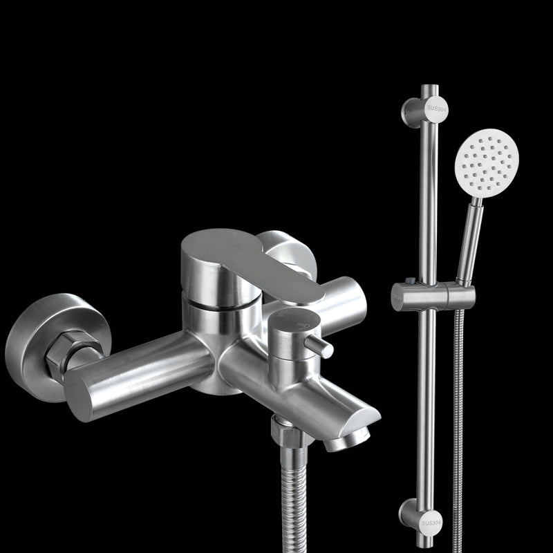 Popular Bathtub Filling Station Trim 304 Stainless Steel Wall-Mounted Bathtub Filling Station