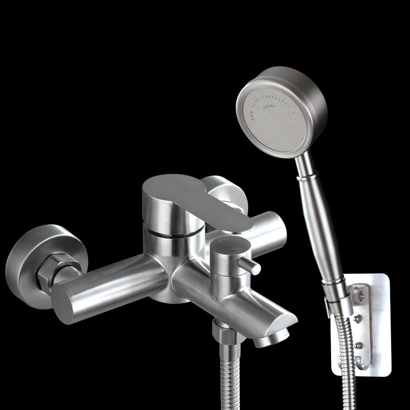 Popular Bathtub Filling Station Trim 304 Stainless Steel Wall-Mounted Bathtub Filling Station