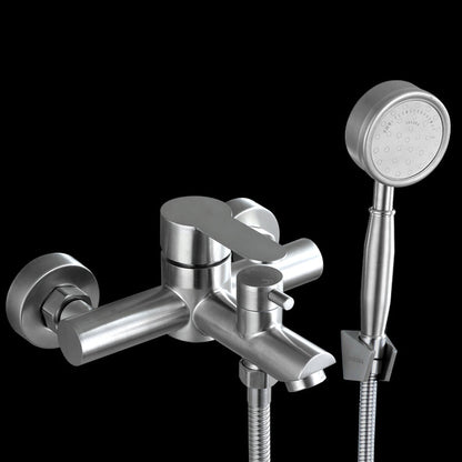 Popular Bathtub Filling Station Trim 304 Stainless Steel Wall-Mounted Bathtub Filling Station
