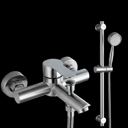 Popular Bathtub Filling Station Trim 304 Stainless Steel Wall-Mounted Bathtub Filling Station