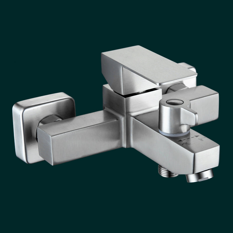 BowLift | Modern Bathtub Faucet Mounting Kit 304 Stainless Steel Wall Mount Bathroom Faucet