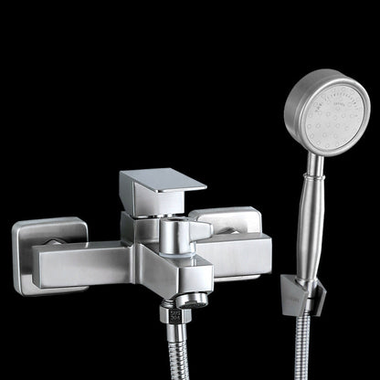 BowLift | Modern Bathtub Faucet Mounting Kit 304 Stainless Steel Wall Mount Bathroom Faucet