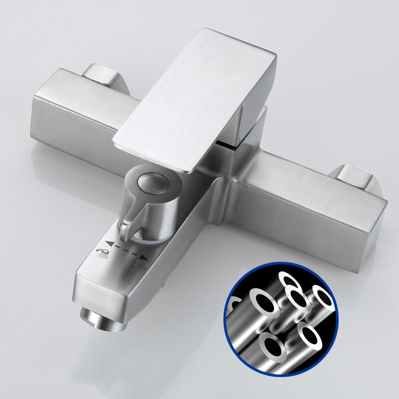 BowLift | Modern Bathtub Faucet Mounting Kit 304 Stainless Steel Wall Mount Bathroom Faucet