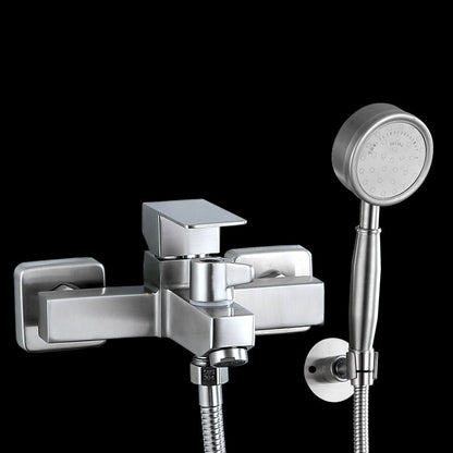 BowLift | Modern Bathtub Faucet Mounting Kit 304 Stainless Steel Wall Mount Bathroom Faucet