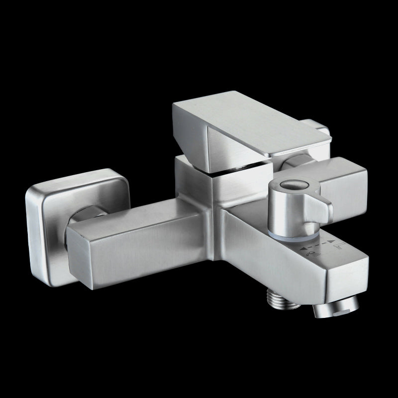 BowLift | Modern Bathtub Faucet Mounting Kit 304 Stainless Steel Wall Mount Bathroom Faucet