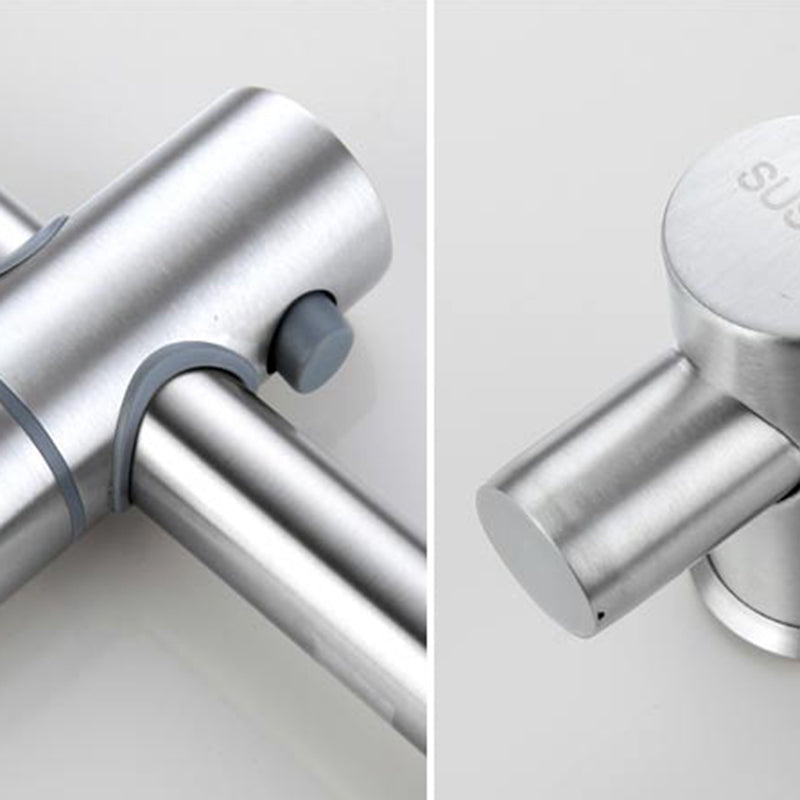BowLift | Modern Bathtub Faucet Mounting Kit 304 Stainless Steel Wall Mount Bathroom Faucet